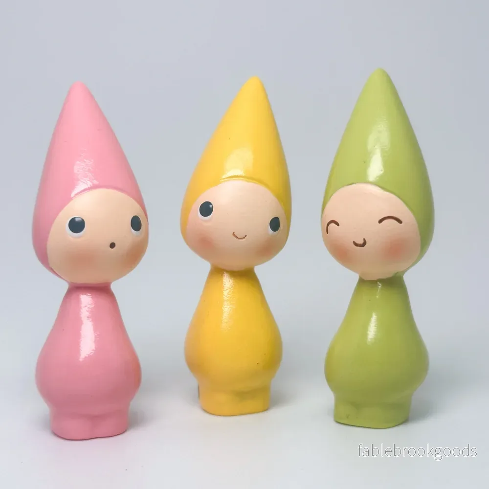 Små Peggy citron/bubbelgum/äpple 6cm (3-pack) Små Peggy citron/bubbelgum/äpple 6cm (3-pack)