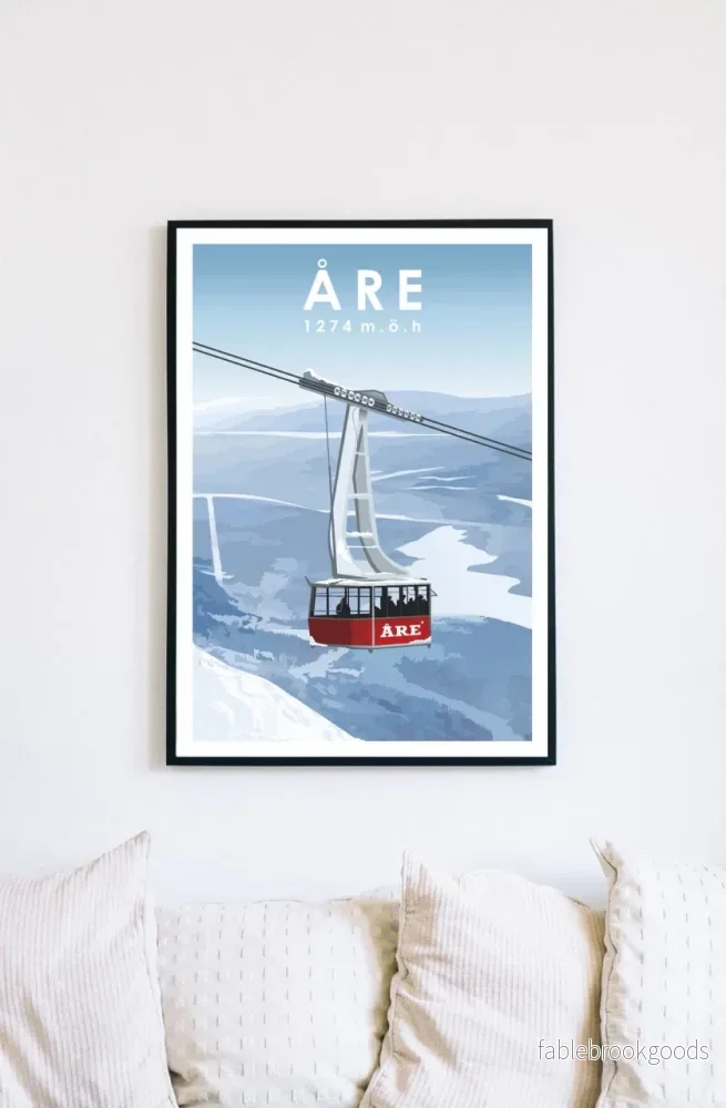 Kabinbanan - Åre poster - Bild 3