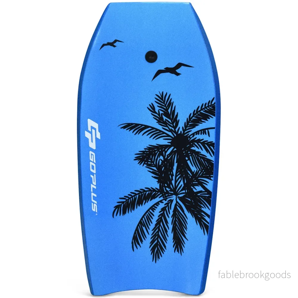 Bodyboard – lätt badbräda för stranden barn och vuxna – 106 cm – Blå - Bild 3