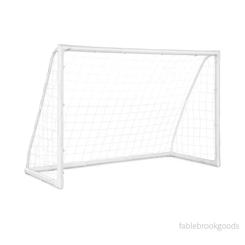 Barnfotbollsmål – för spel och träning av tonåringar från år – 6 180 x 120 cm – Vit - Bild 2