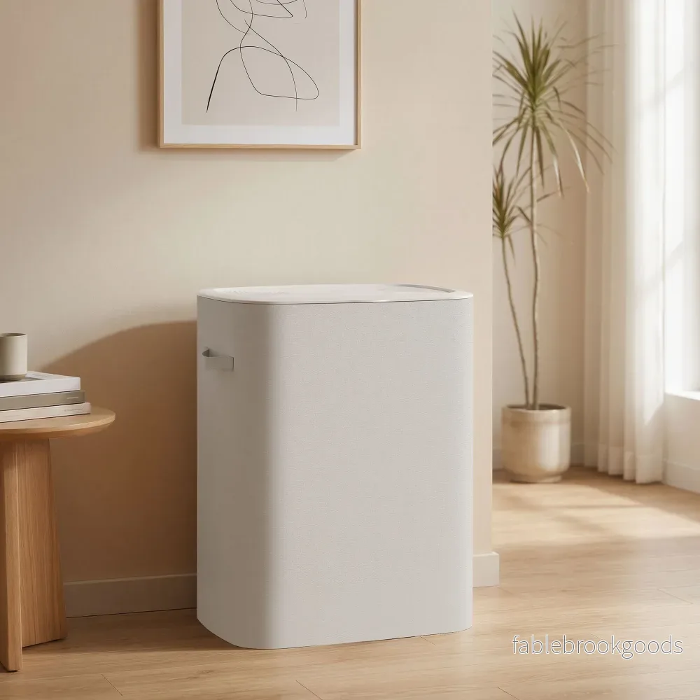 Wassorteerder met Deksel - 2 Vakken - 160 Liter - Cappuccinobeige - Bild 3