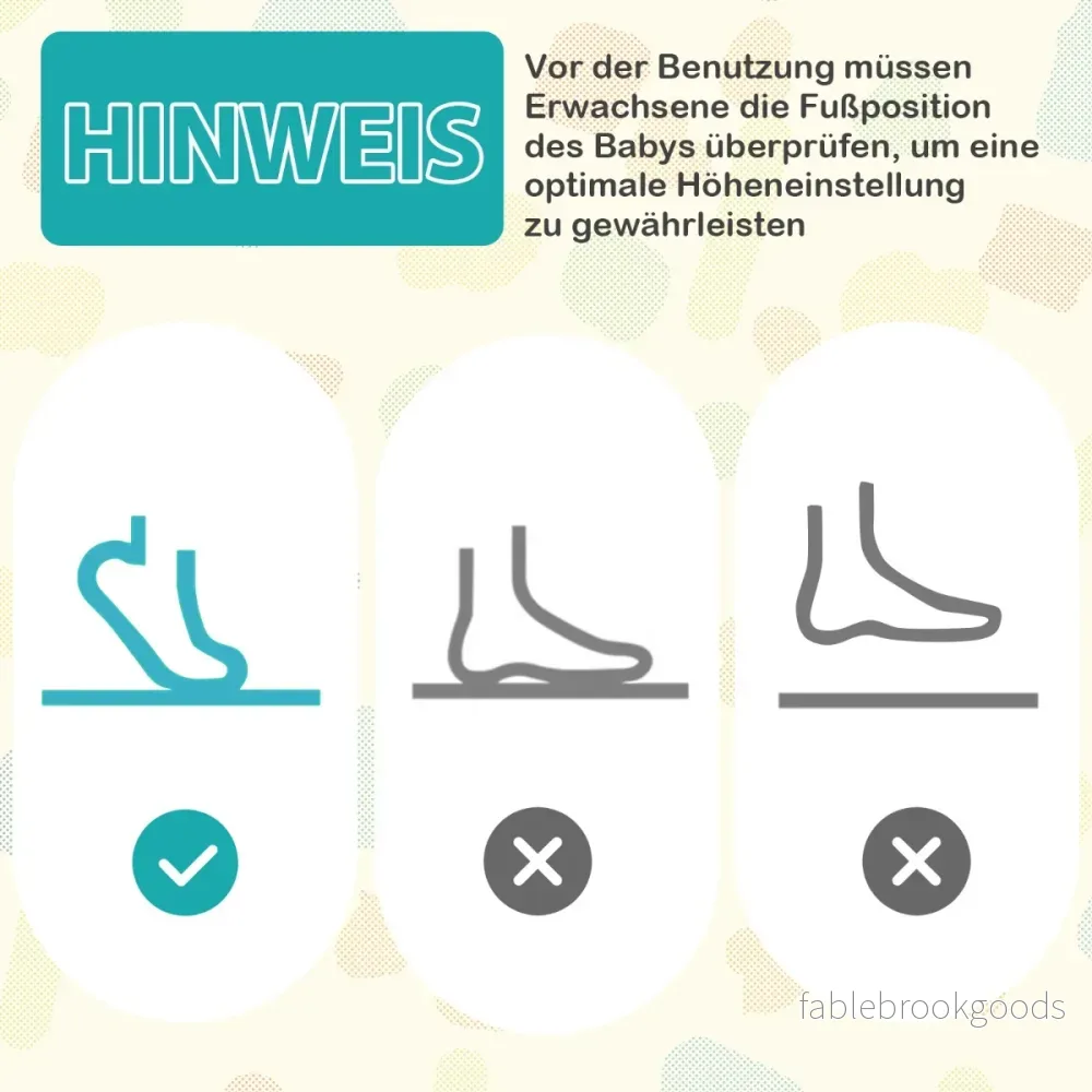 Baby – Sky Jumperoo med justerbar höjd och leksaker speldosa Walker Blue – Blå - Bild 3