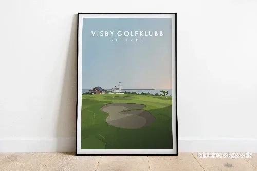 Visby Golfklubb - Gotland poster - Bild 2