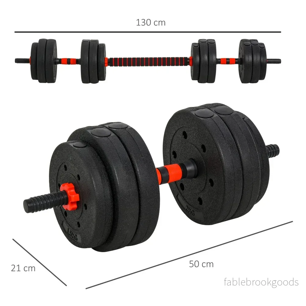 Justerbart hantelset 25 kg för styrketräning - Bild 3