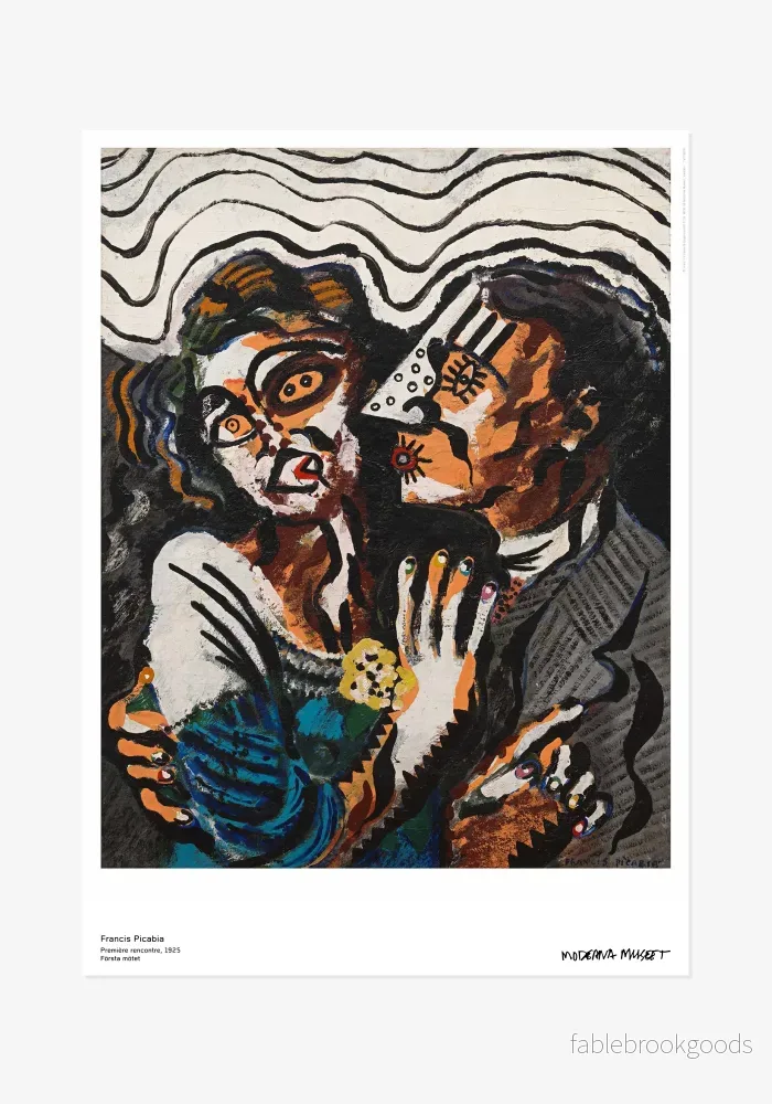 Poster, Francis Picabia, Första mötet Poster, Francis Picabia, Första mötet