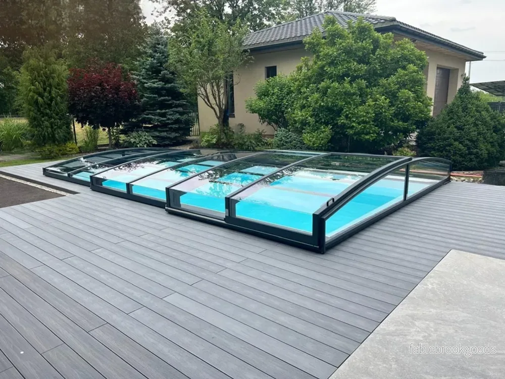Pooltak Aluna Comfort basic line R1 enkel skena - Bild 2