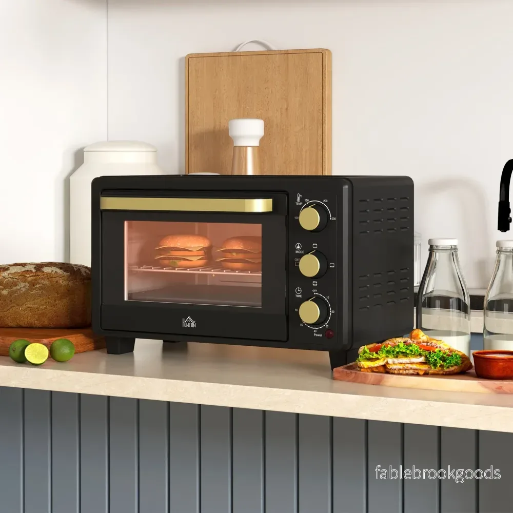 16L Miniugn, 1400W, Grill & Bakplåt, Svart - Bild 2