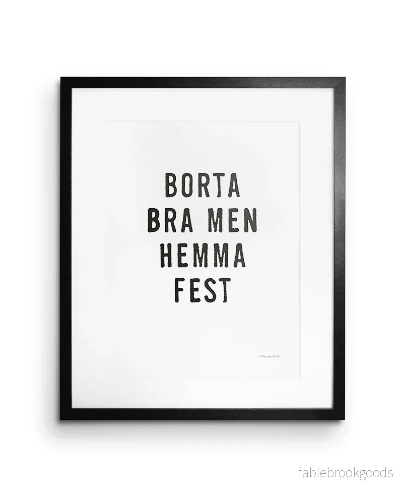 Borta bra | Stansad - Bild 2