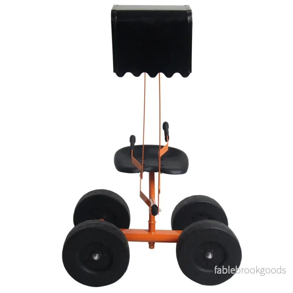 Sittgrävare – med spade Barngrävmaskin av metall Sandgrävmaskin att sitta på för från år – 3 – Orange - Bild 2