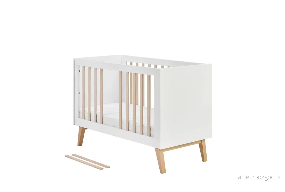 Sara Cot, 2 growing functions 120x 60 cm White color - Bild 3