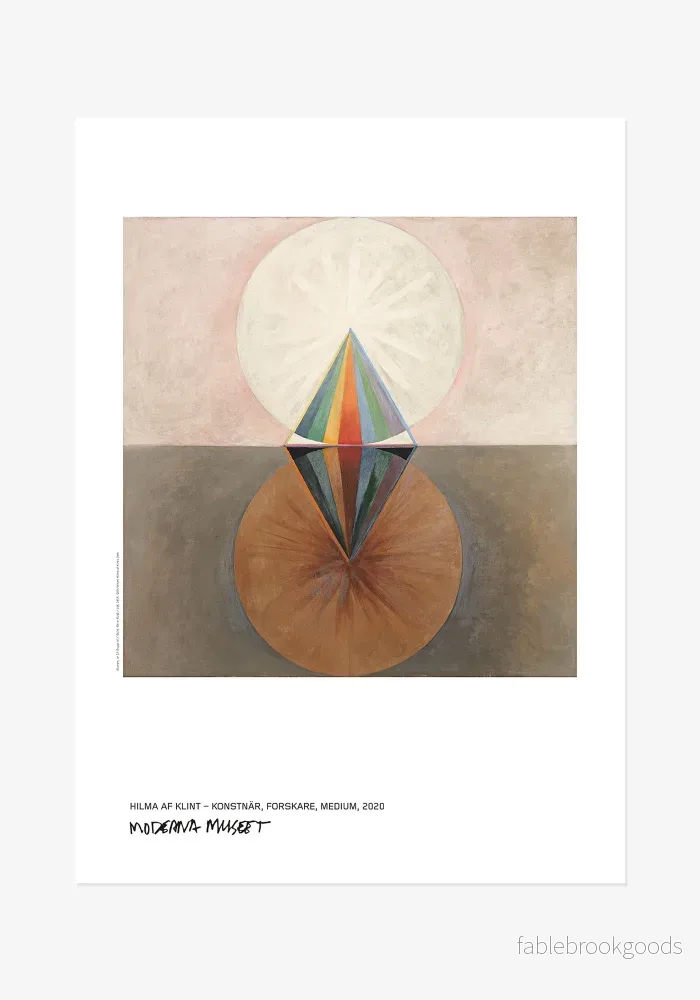 Poster: Hilma af Klint, Svanen, Nr 12 Poster: Hilma af Klint, Svanen, Nr 12