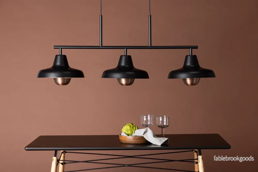 Stöten Taklampa Svart – 3-Ljus Pendellampa E27 | Venture Home Stöten Taklampa Svart – 3-Ljus Pendellampa E27 | Venture Home