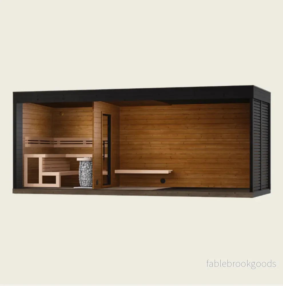 Leil® Saunas Extern spotlight Patio