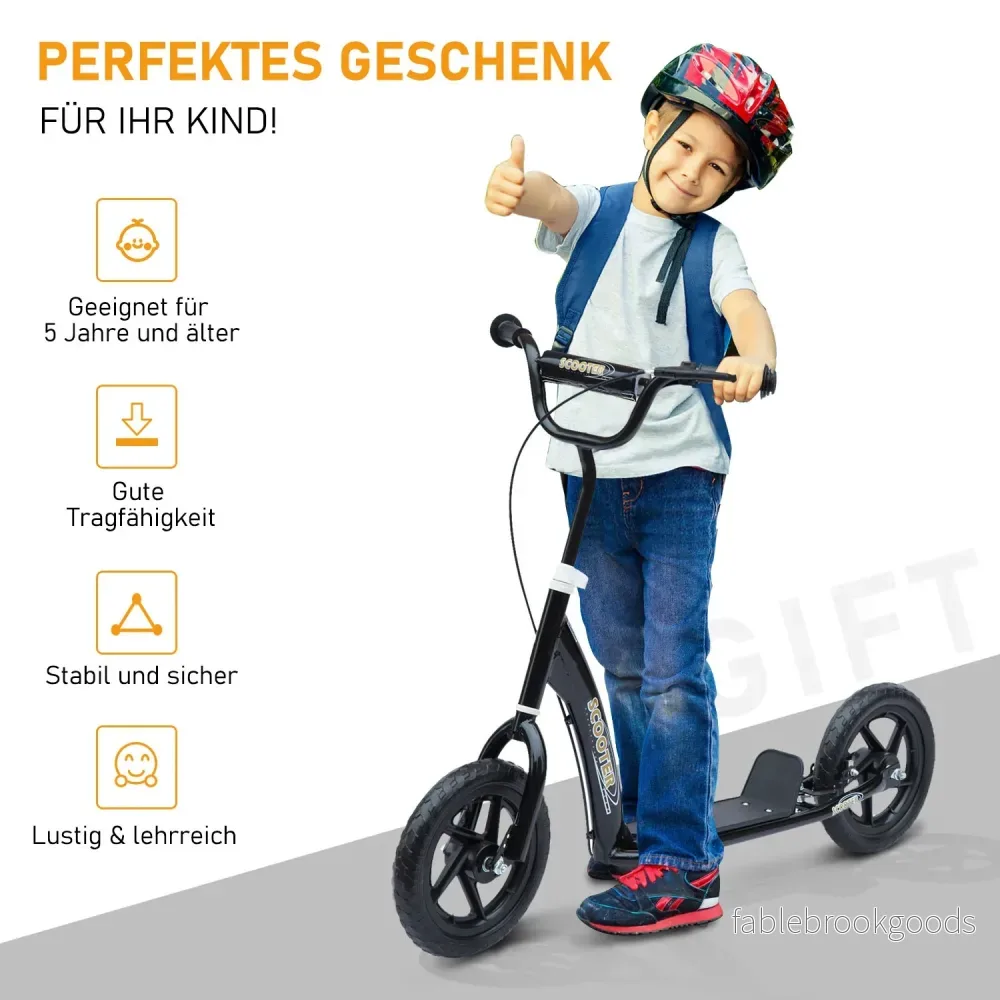 Barnsparkcykel, 12"" stålram, bakbroms - Bild 3