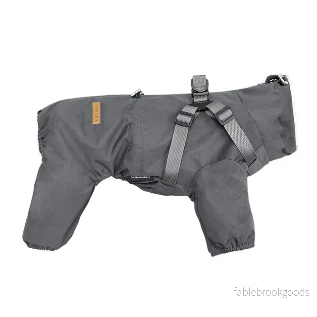 Regnjacka Hund – Active Pro | Vattentät med Inbyggd Sele & Reflex - Bild 2