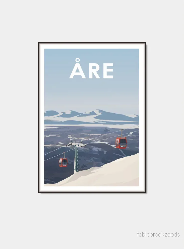 Gondolen – Åre poster Gondolen – Åre poster