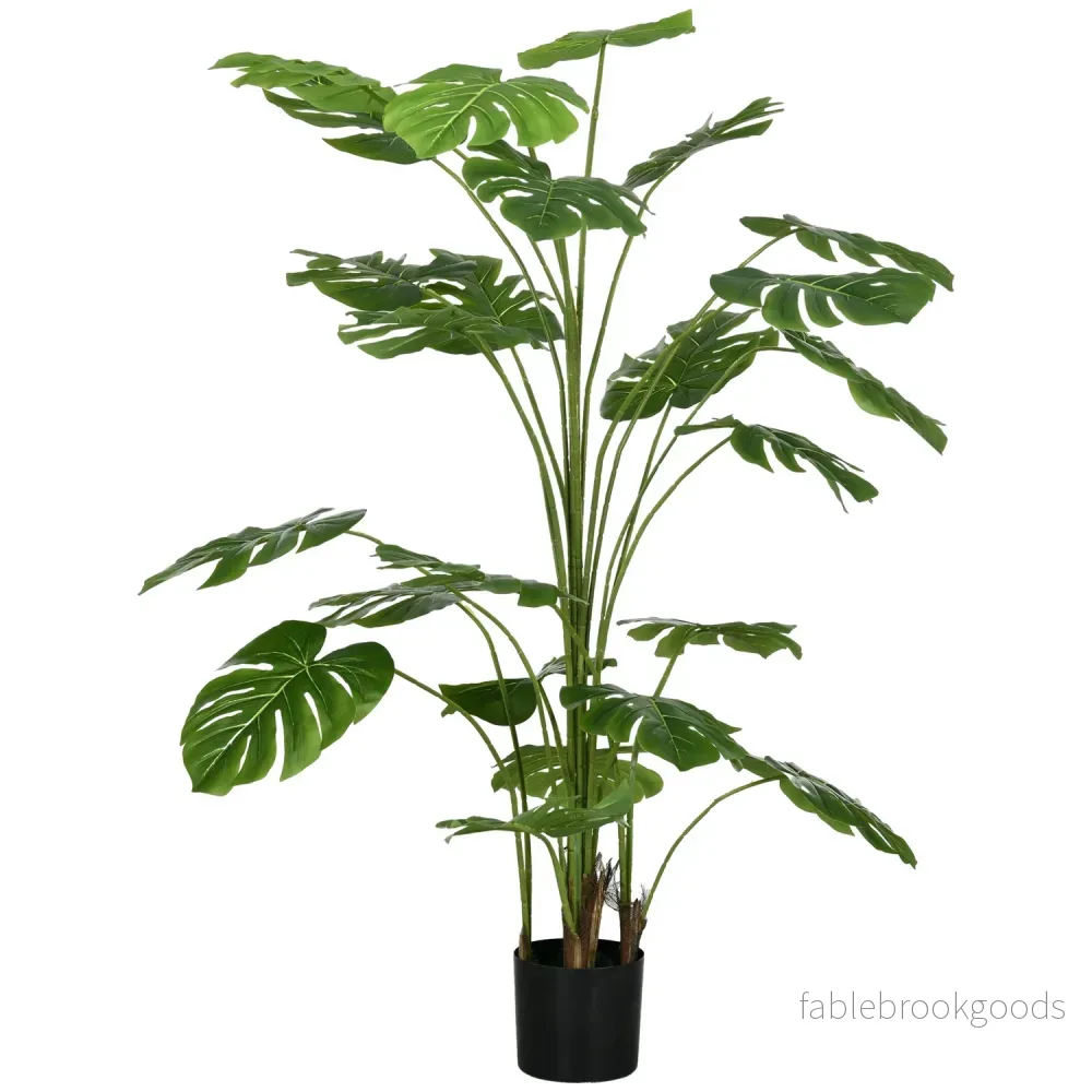 Artificiell Monstera Deliciosa, 180 cm, växtdekor inomhus
