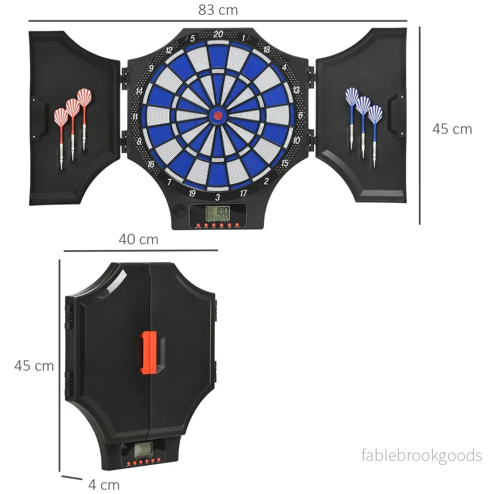 Elektronisk darttavla med 12 pilar, LCD-skärm, 8 spelare - Bild 3