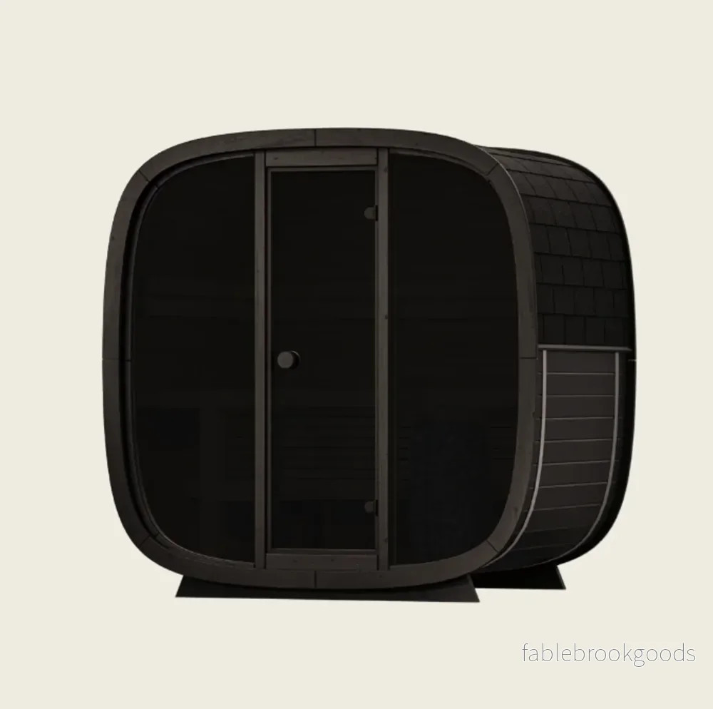 Leil® Saunas Black Cube Classic