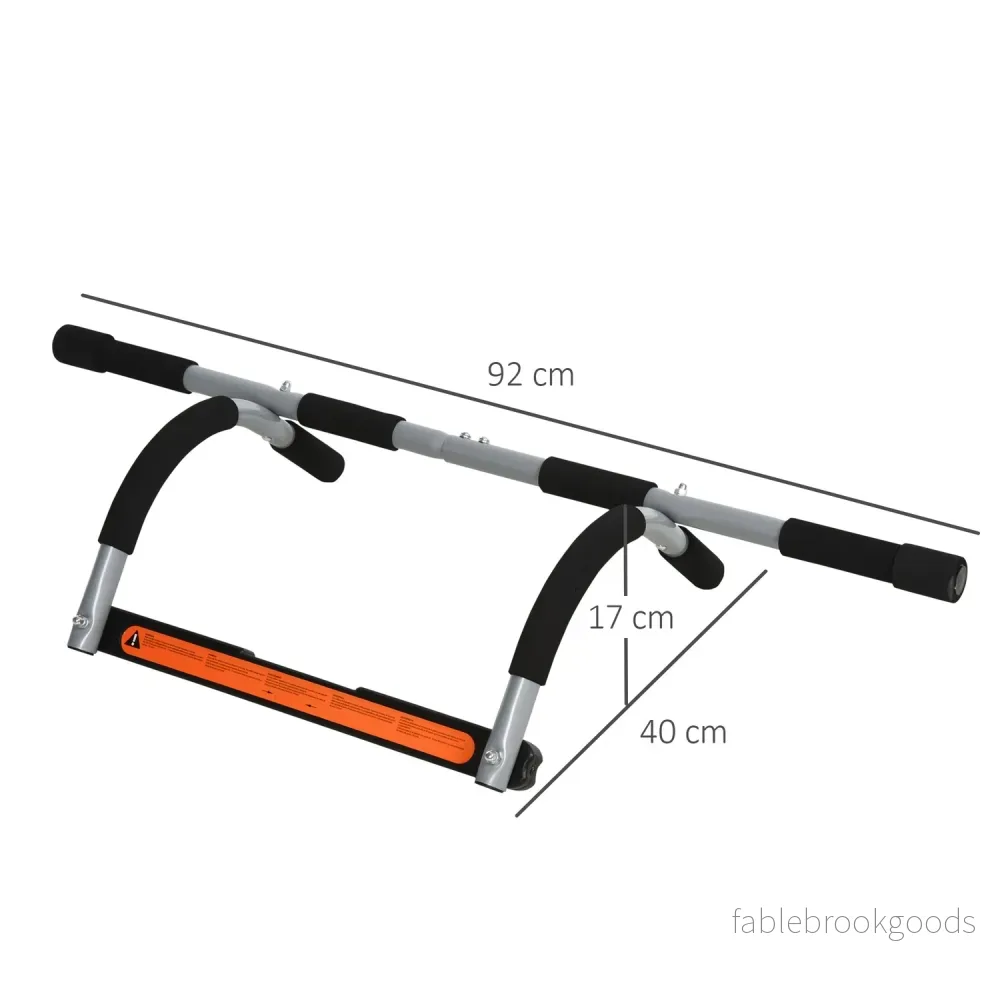 Pull-Up Bar Steel & Foam – Multifunktionell dörrtränare - Bild 3