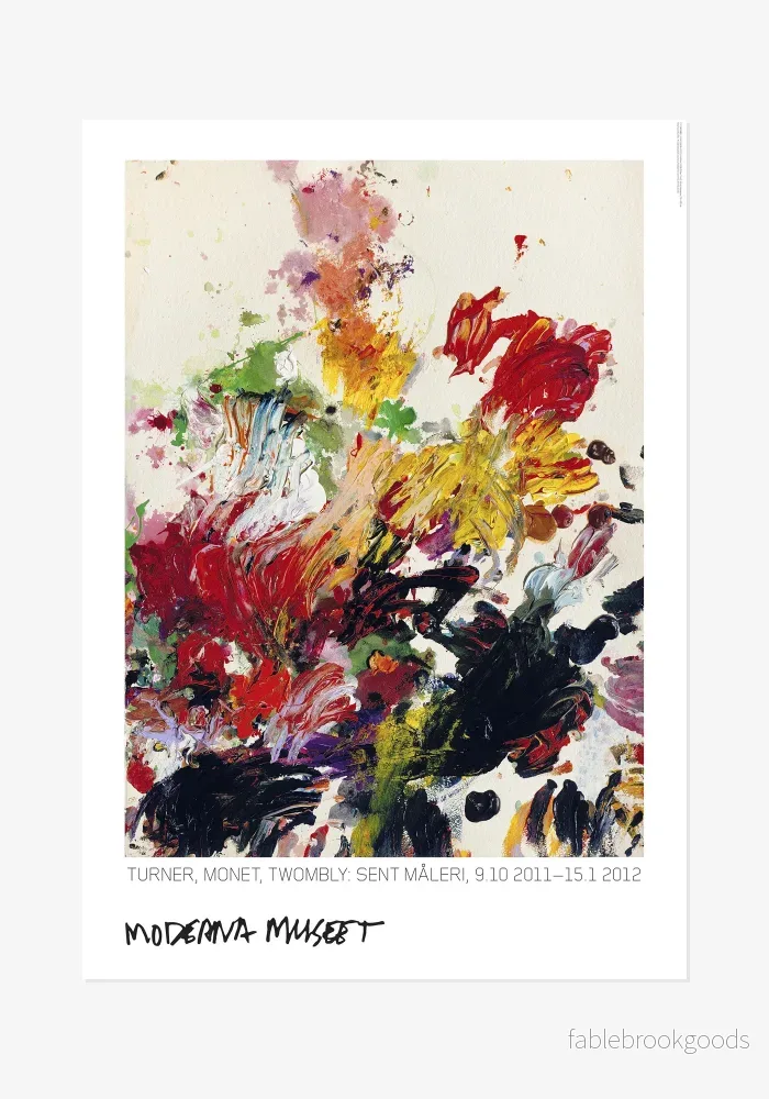 Poster, Cy Twombly, Utan titel Poster, Cy Twombly, Utan titel