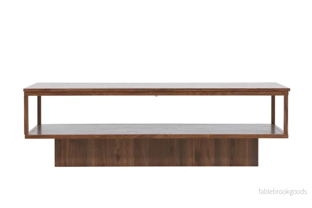 Maglehem Soffbord 130 × 60 Valnöt – Modernt Skandinaviskt Soffbord | Venture Home - Bild 2