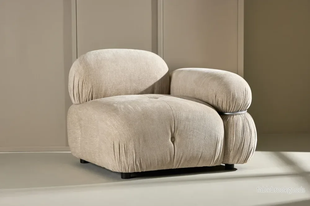 Mika Soffmodul 1-sits Beige | Venture Home
