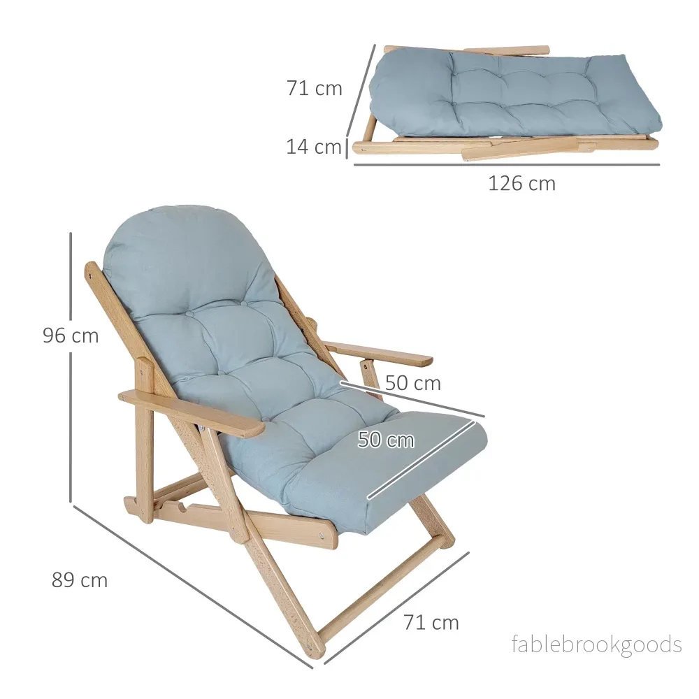 Justerbar fåtölj, bokträram, ljusgrå - Bild 3