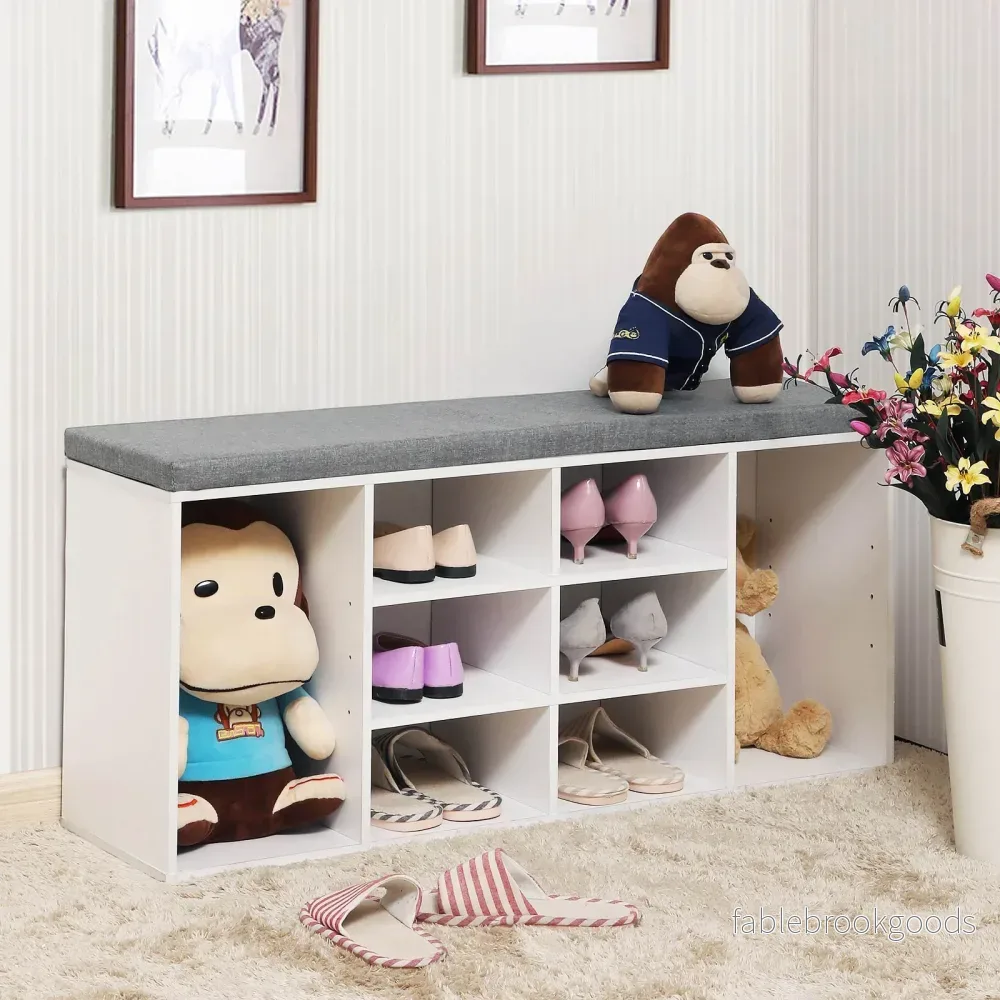 Shoe Bank - 10 fack - soffa - vit - Bild 3