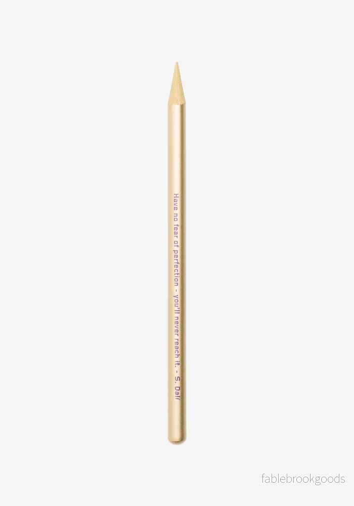 Grafitpenna, ”Have no fear of perfection – you’ll never reach it” – Salvador Dalí