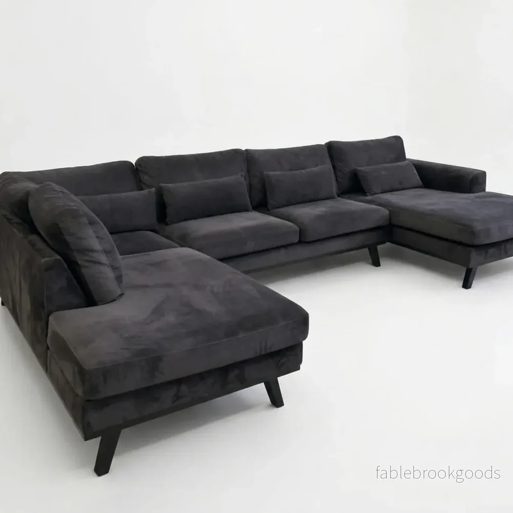 Copenhagen | 5-sits | Schäslong & Divan | Sammet - Bild 2