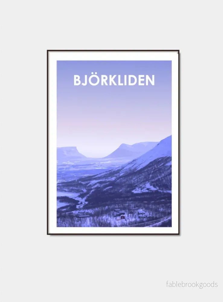 Björkliden poster