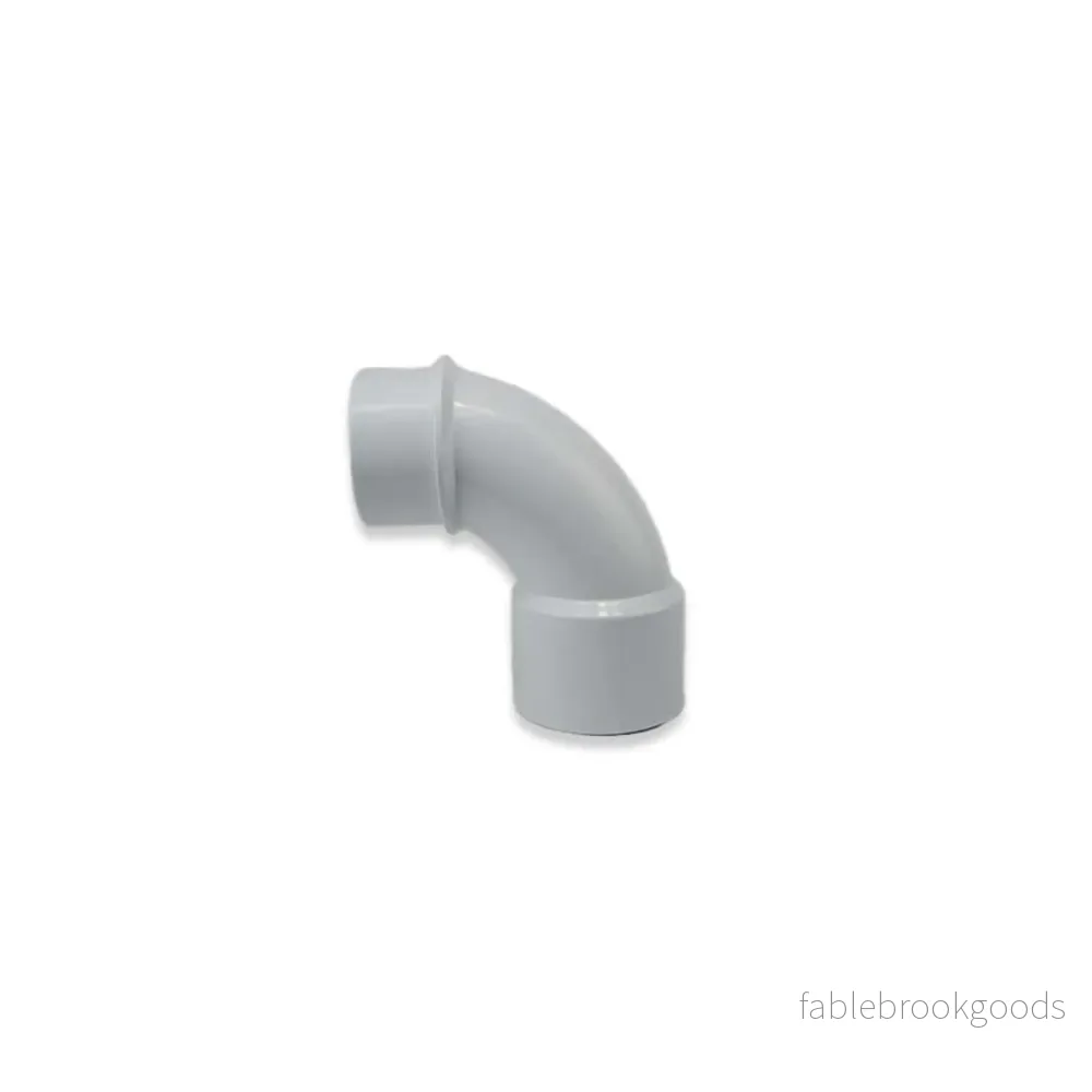 Gatböj 90 grader PVC