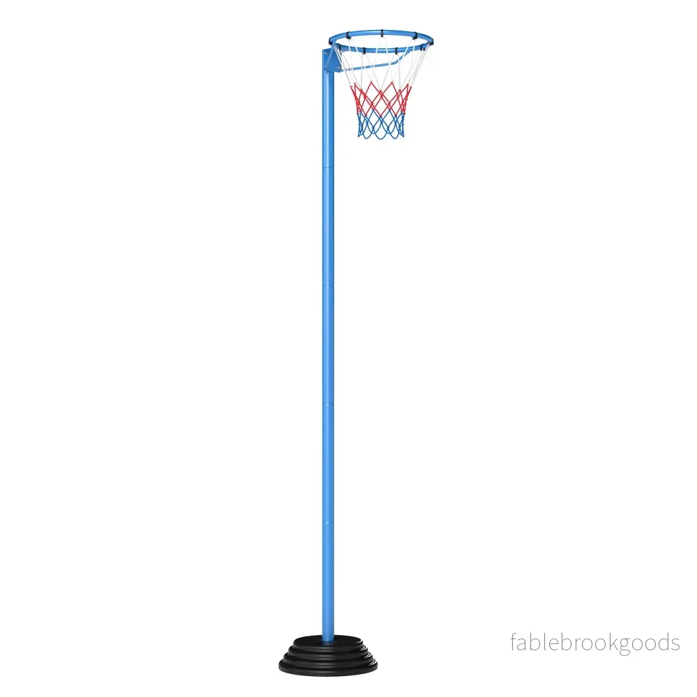Netbollsmål – fristående basketkorg med höjdjusterbar stolpe – 105-255 cm