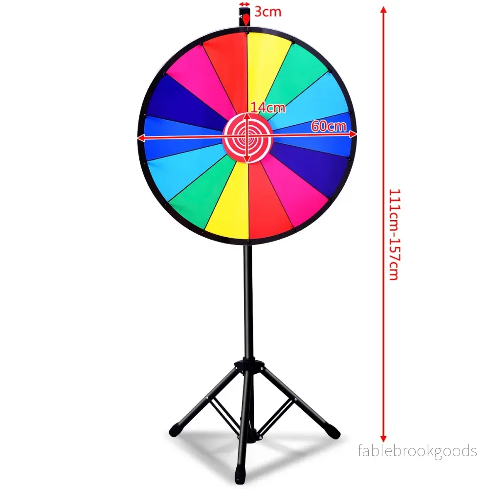 Wheel – of Fortune Toy Color spel för 24" – Ø 60 cm – Färgglad - Bild 2