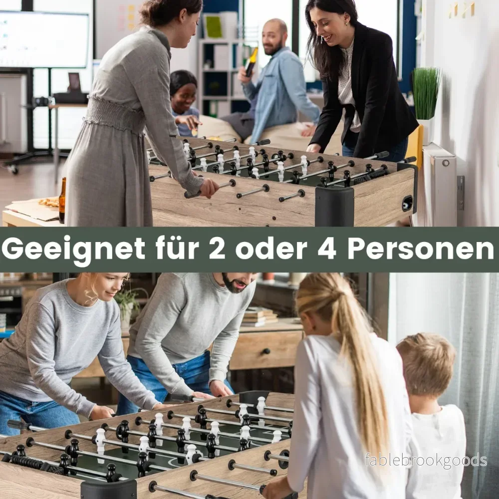 Bordsfotboll – inklusive bollar och kickers poängräknare Fotbollsbord – 2 26 2 – Natur - Bild 2