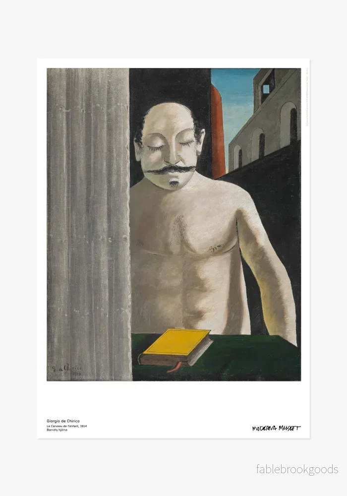 Poster: Giorgio de Chirico, Barnets hjärna
