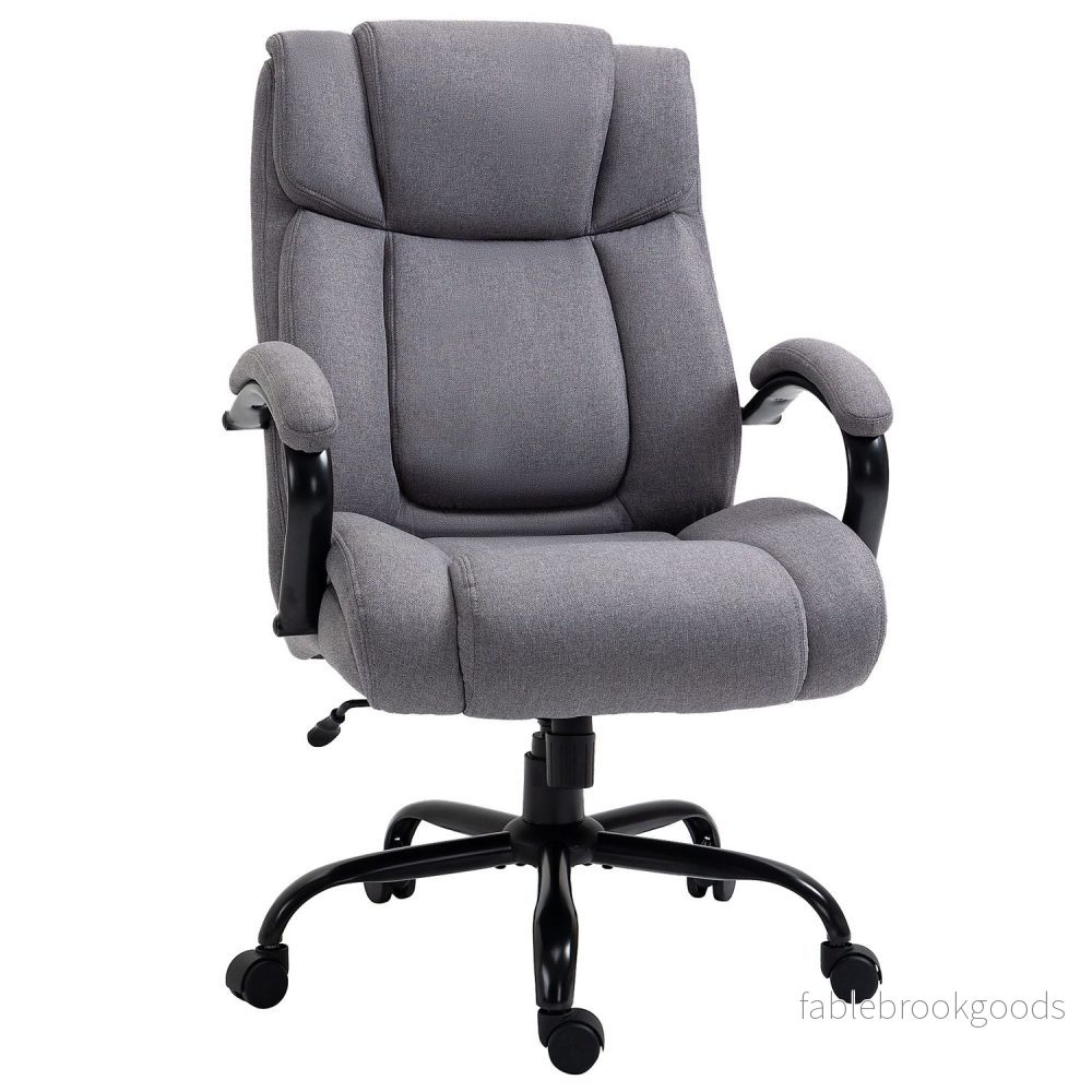 Ergonomisk kontorsspelstol – vridbar, 220 kg kapacitet Ergonomisk kontorsspelstol – vridbar, 220 kg kapacitet