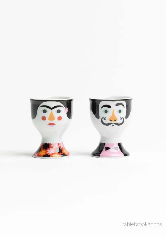 Äggkoppar, Salvador Dali & Frida Kahlo