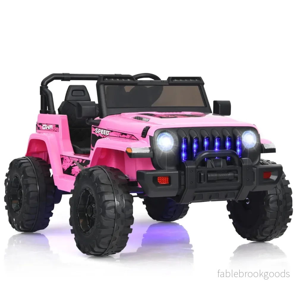 Batteridrivet – elfordon för barn med säte – 1 114 x 78 x 67 cm – Rosa