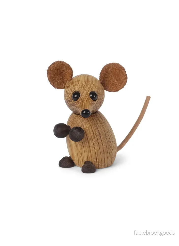 Stadsmusen – Träfigur Dekoration 6,7 cm Ek Stadsmusen – Träfigur Dekoration 6,7 cm Ek