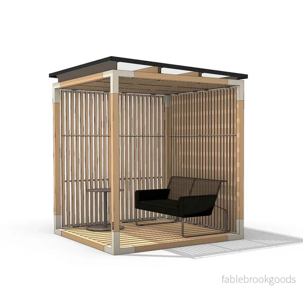 Uteplats Kontor med Soffa och Bord - Bild 2