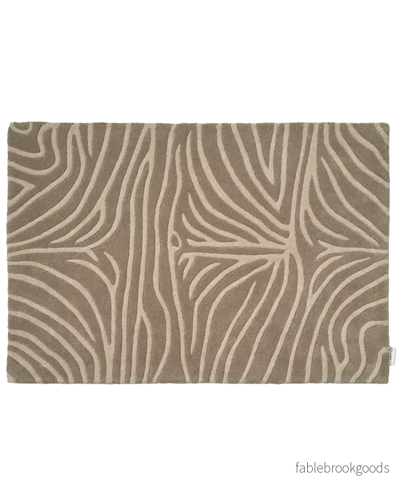 Dörrmatta Zebra Beige