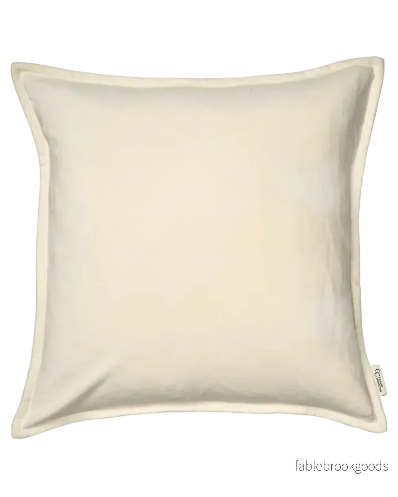 Kuddfodral Classic Velvet Off White Kuddfodral Classic Velvet Off White