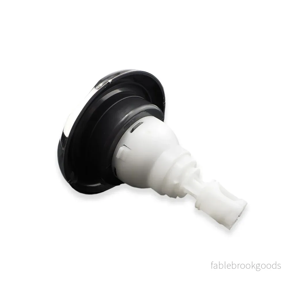 Jetmunstycke Direktverkande krom/svart 127mm/5" - Bild 2