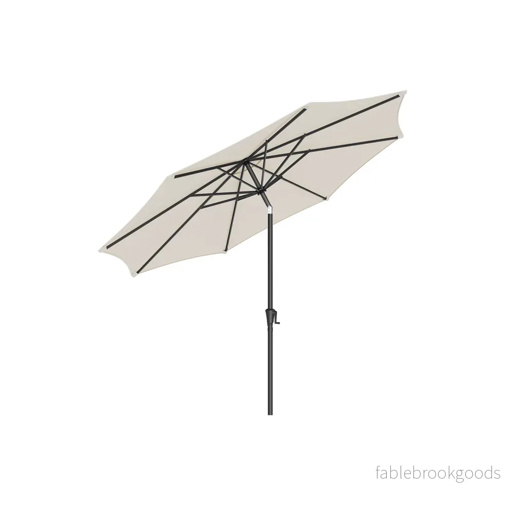 Parasol – 340 cm – Kantelbaar – UPF 50+ – Beige