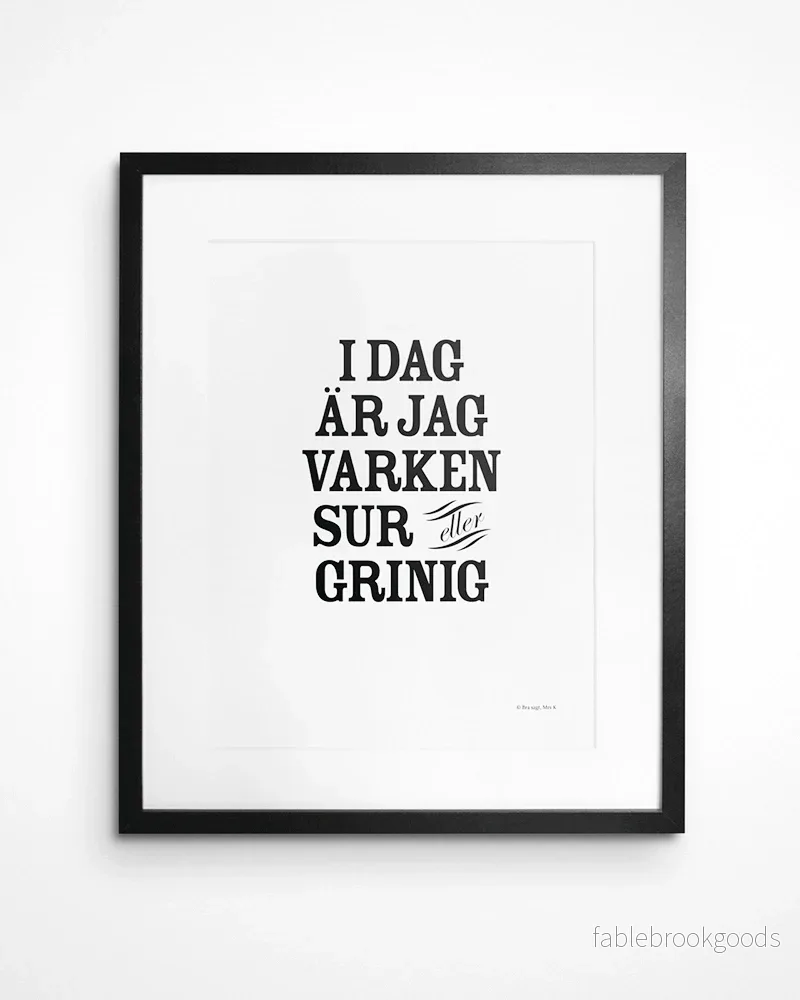 Varken sur eller grinig | Klassiska serien - Bild 2
