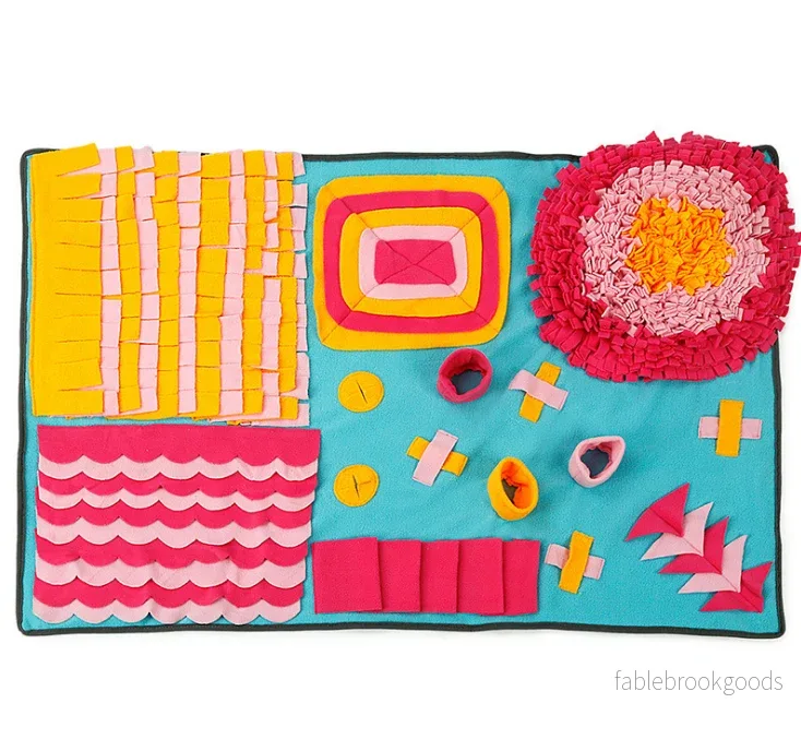 Aktivitetsmatta Hund - Hundträning för Mental Stimulans - Snufflematta - Bild 2