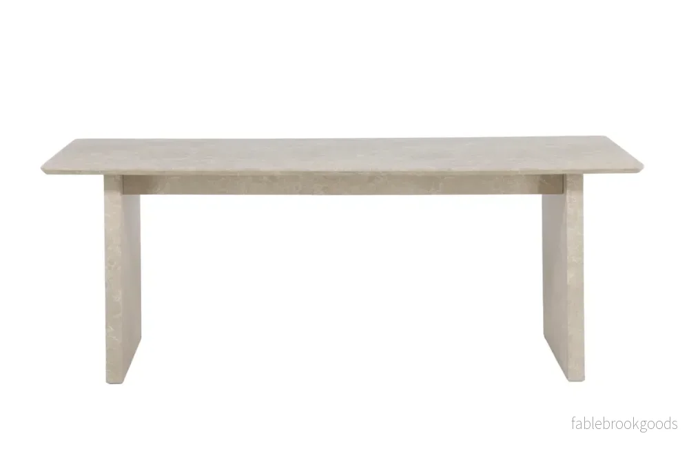 Vail Matbord 200x100 Beige – Matbord för 8 Personer | Venture Home - Bild 2