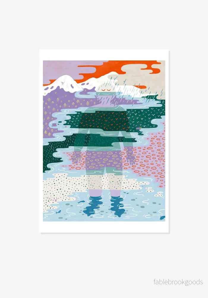 Poster, Saga Bergebo, Vattenland